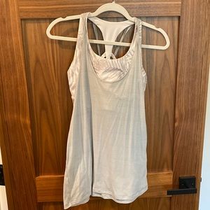 Lululemon tank top with build in sport bra